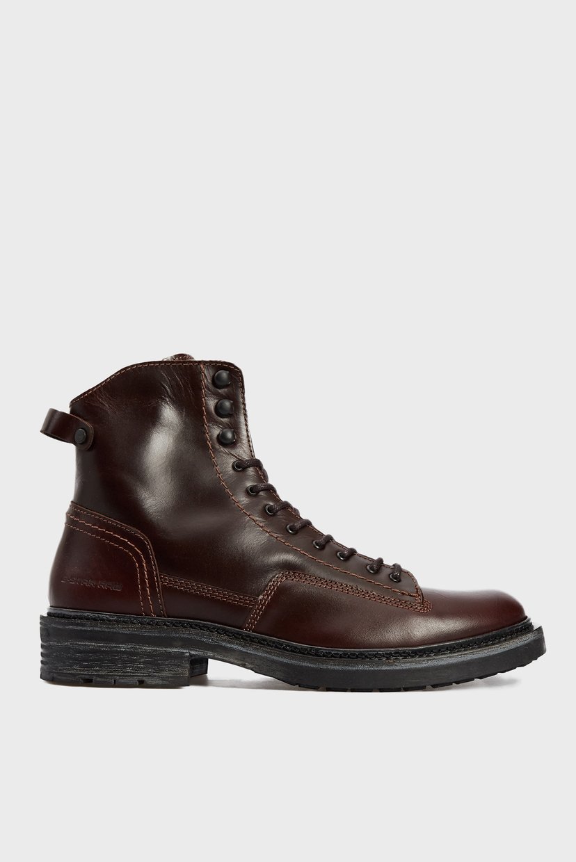 

Мужские коричневые кожаные ботинки G-Star RAW 42 2142 013501