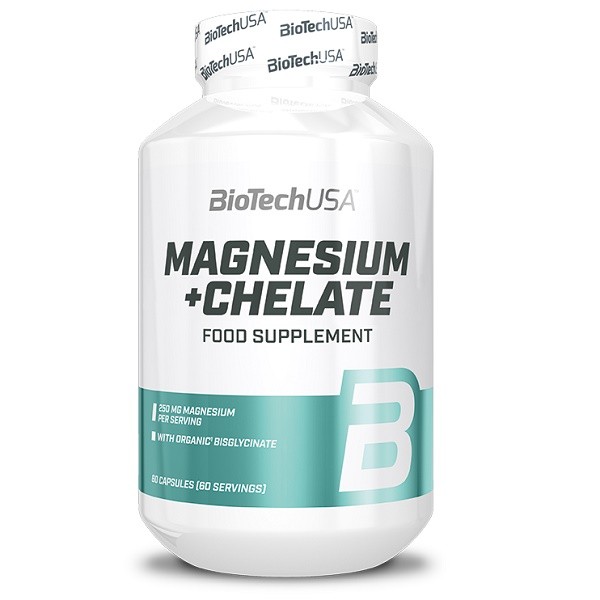 

Витамины и минералы BioTech USA Magnesium Chelate 60 капсул