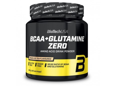 

Аминокислоты Bio Tech USA BCAA + Glutamine ZERO 480 грамм Вкус Лимон