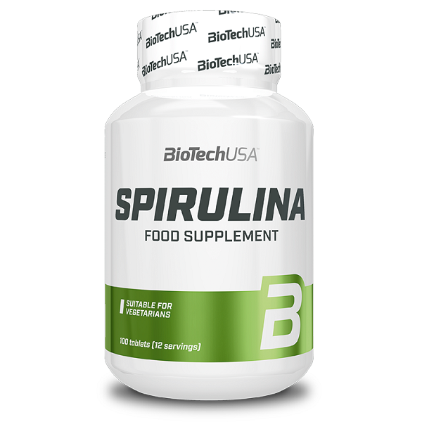 

Натуральная добавка BioTech USA Spirulina 100 таблеток