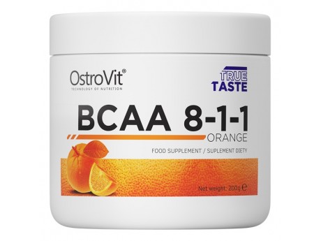 

Аминокислота OstroVit BCAA 8-1-1 200 g_supreme pure