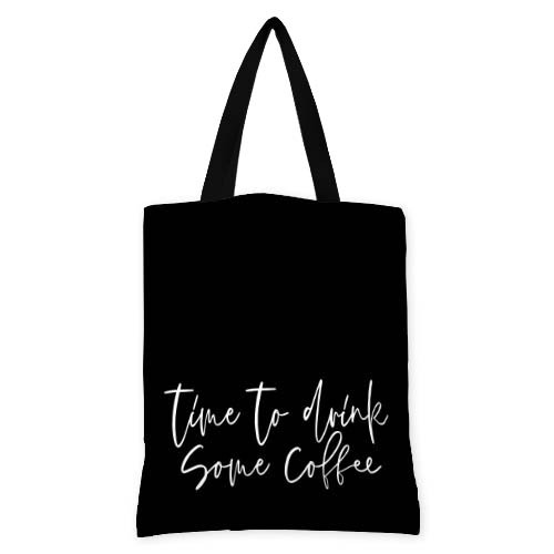 

Сумка женская тканевая Presentville Time to drink some coffee 40x45 см