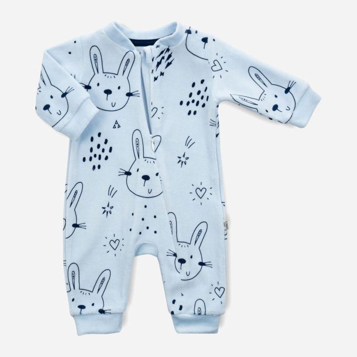 

Человечек велюровый Tongs Baby 3615 56 см Голубой