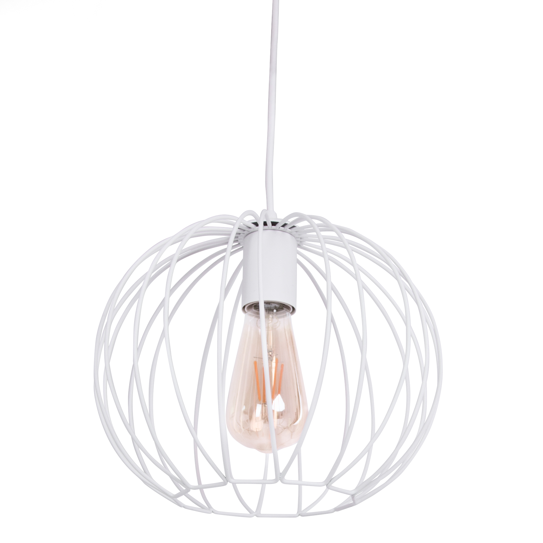 

Потолочный подвесной металлический светильник AtmoLight серии Globe Р270 White