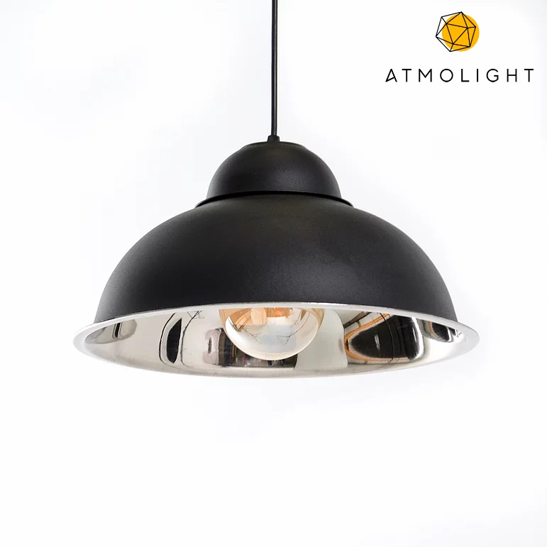 

Потолочный металлический подвесной светильник Atmolight серии Bell P360 Black
