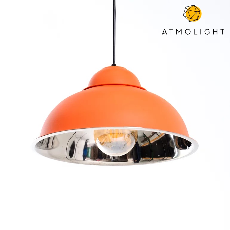 

Потолочный металлический подвесной светильник Atmolight серии Bell P360 Orange