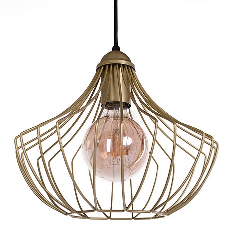 

Потолочный подвесной светильник из металла Atmolight серии Spinne P290 Gold