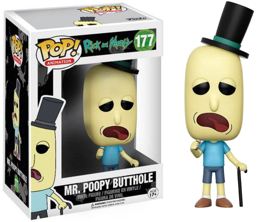 

Фигурка Funko Pop Фанко Поп Рик и Морти мистер Пупи Rick and Morty Mr. Poopy Butthole 10 cм RM 177