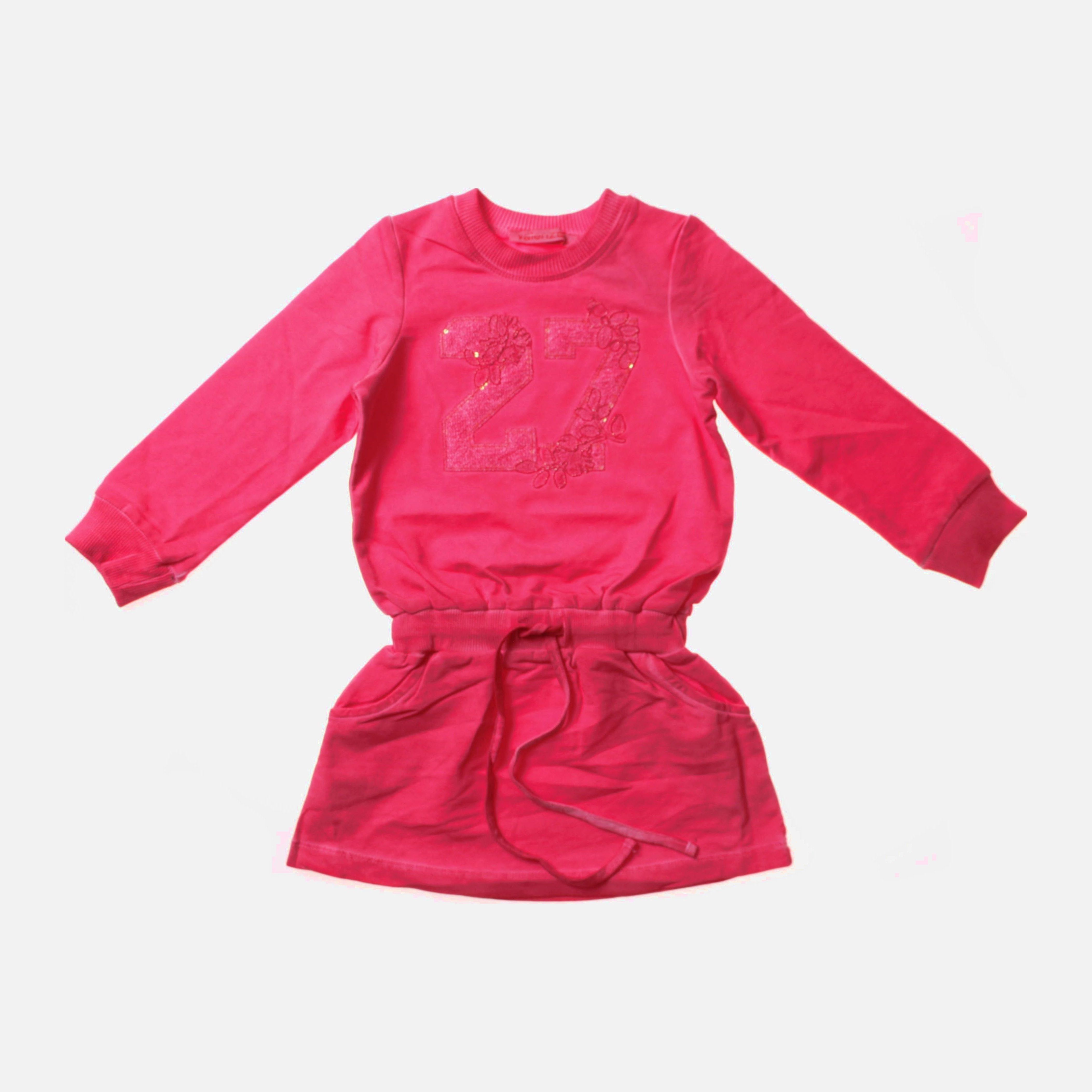 

Платье с длинными рукавами Valenza 51272 98 см Коралловое