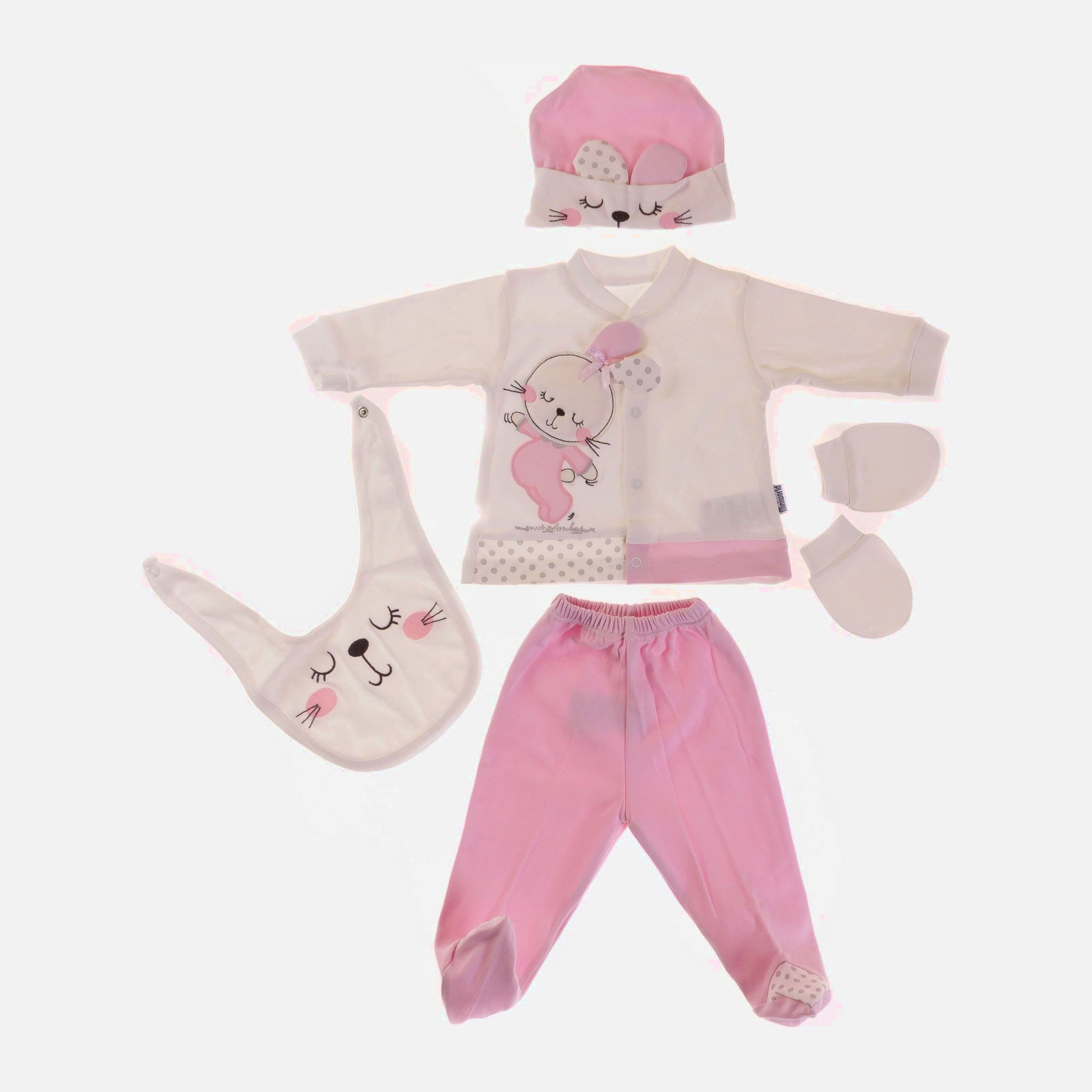 

Комплект 5 ед. MiniWorld 15091 62 см Светло-розовый