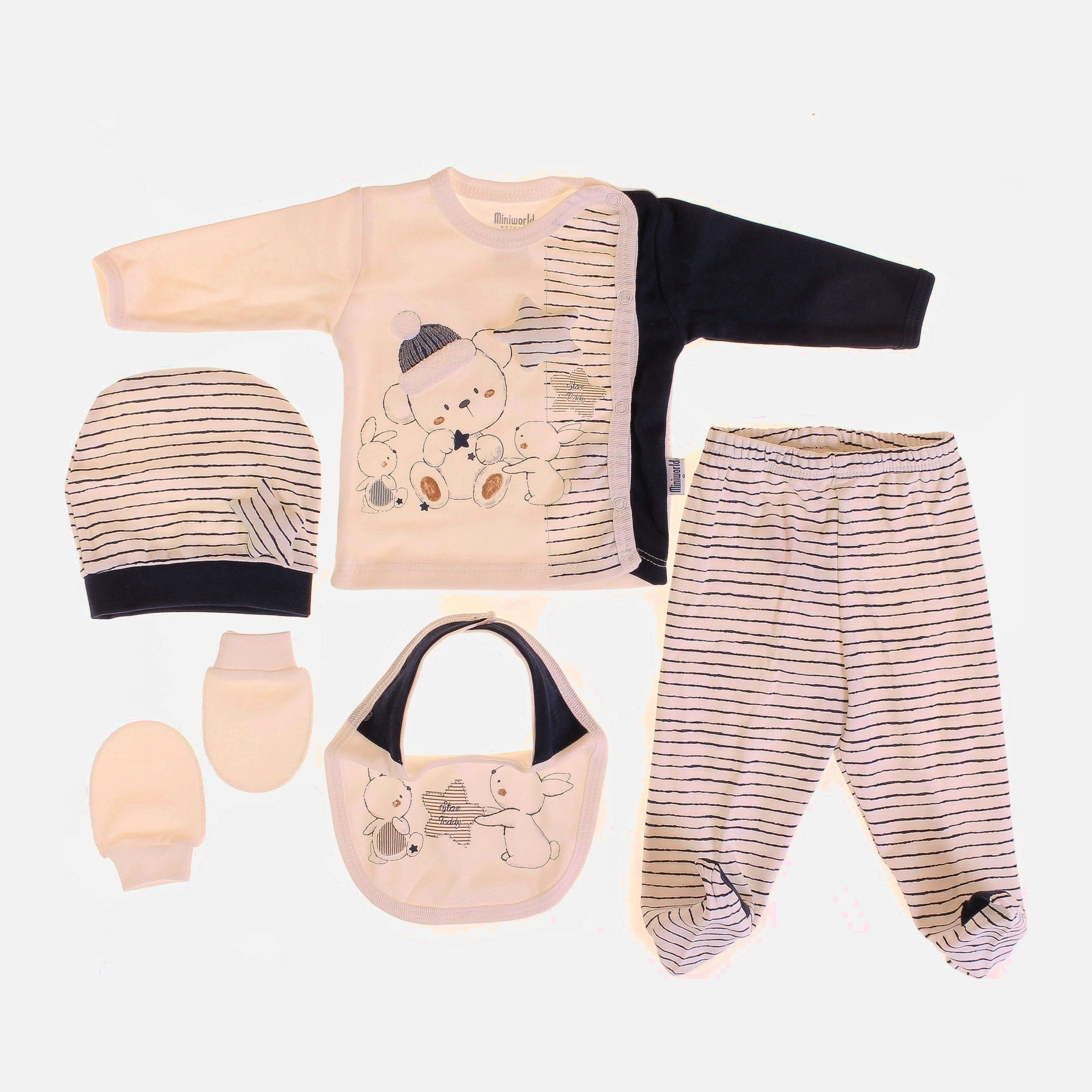 

Комплект 5 ед. MiniWorld 15105 56 см Кремовый