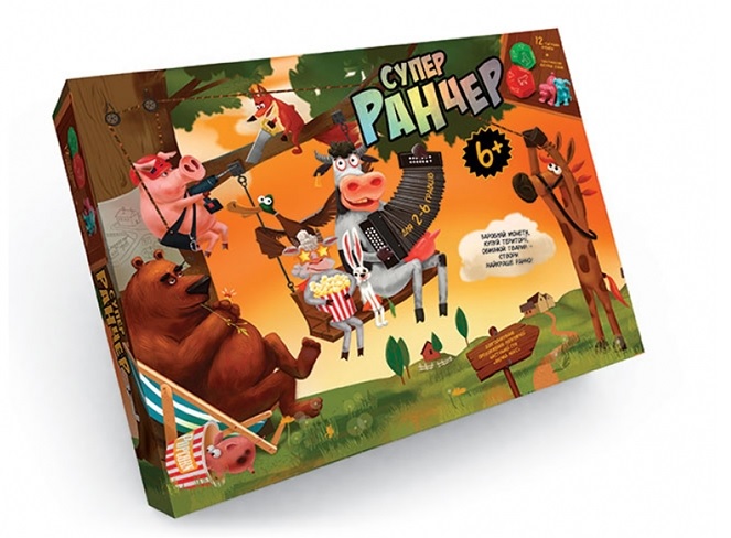 

Настольная игра Супер Ранчер Danko Toys G-SR-01-01U