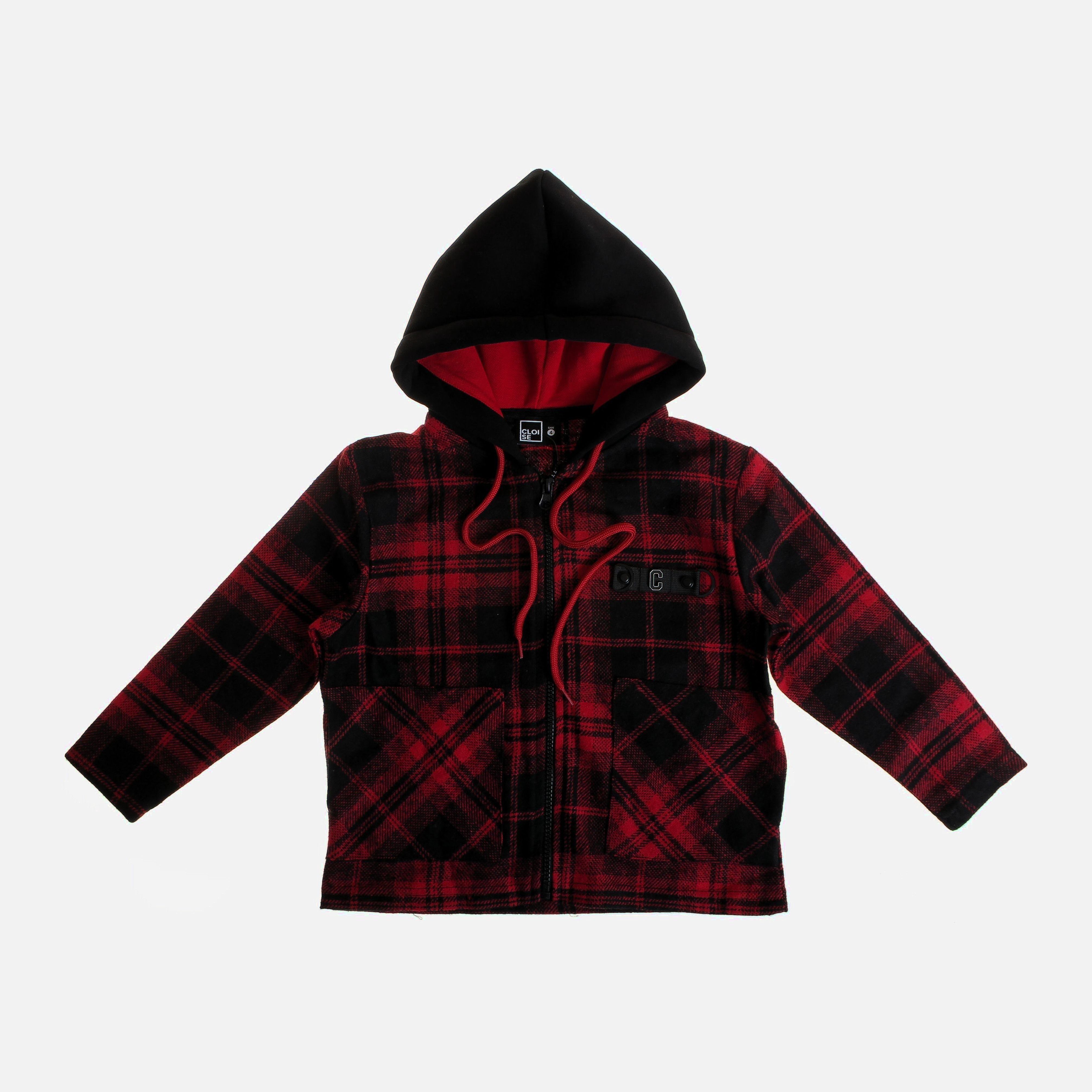 

Толстовка Cloise CL0125002 140 см Красный/Черный