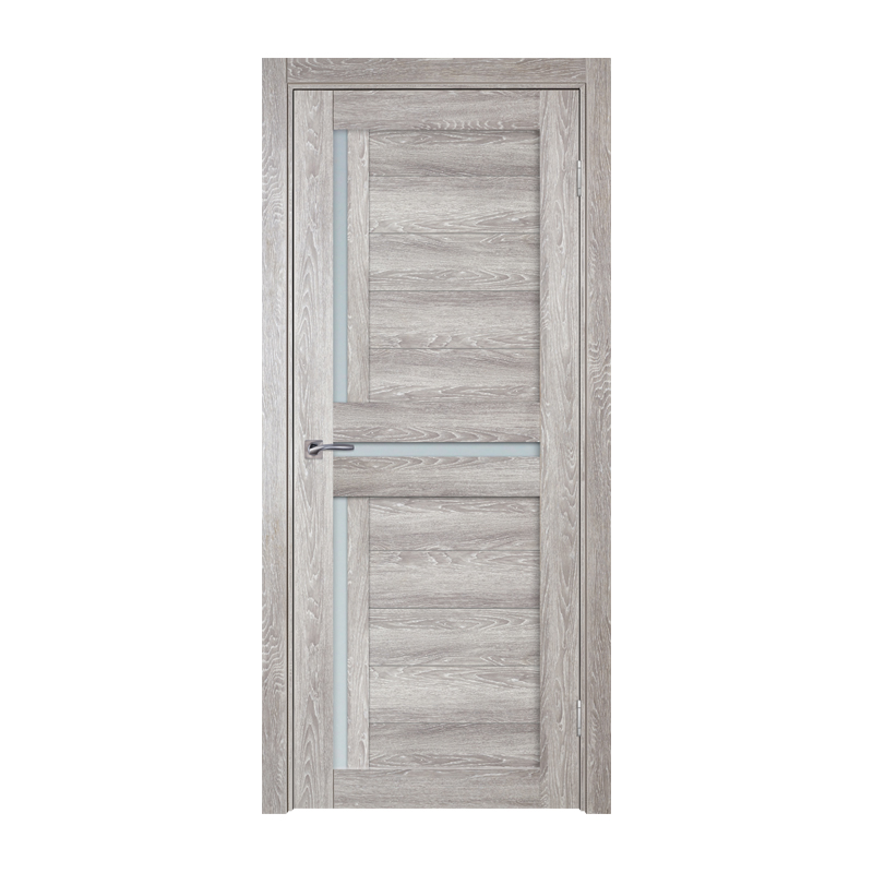 

Дверное полотно ТД ТД-3 2000х900 мм Дымчатый дуб R (бел. стекло)