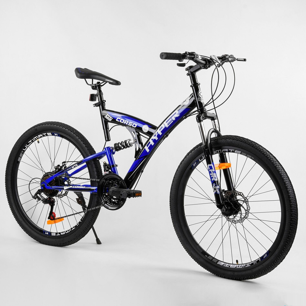 

Велосипед Спортивный 26" "CORSO" "Hyper" Blue