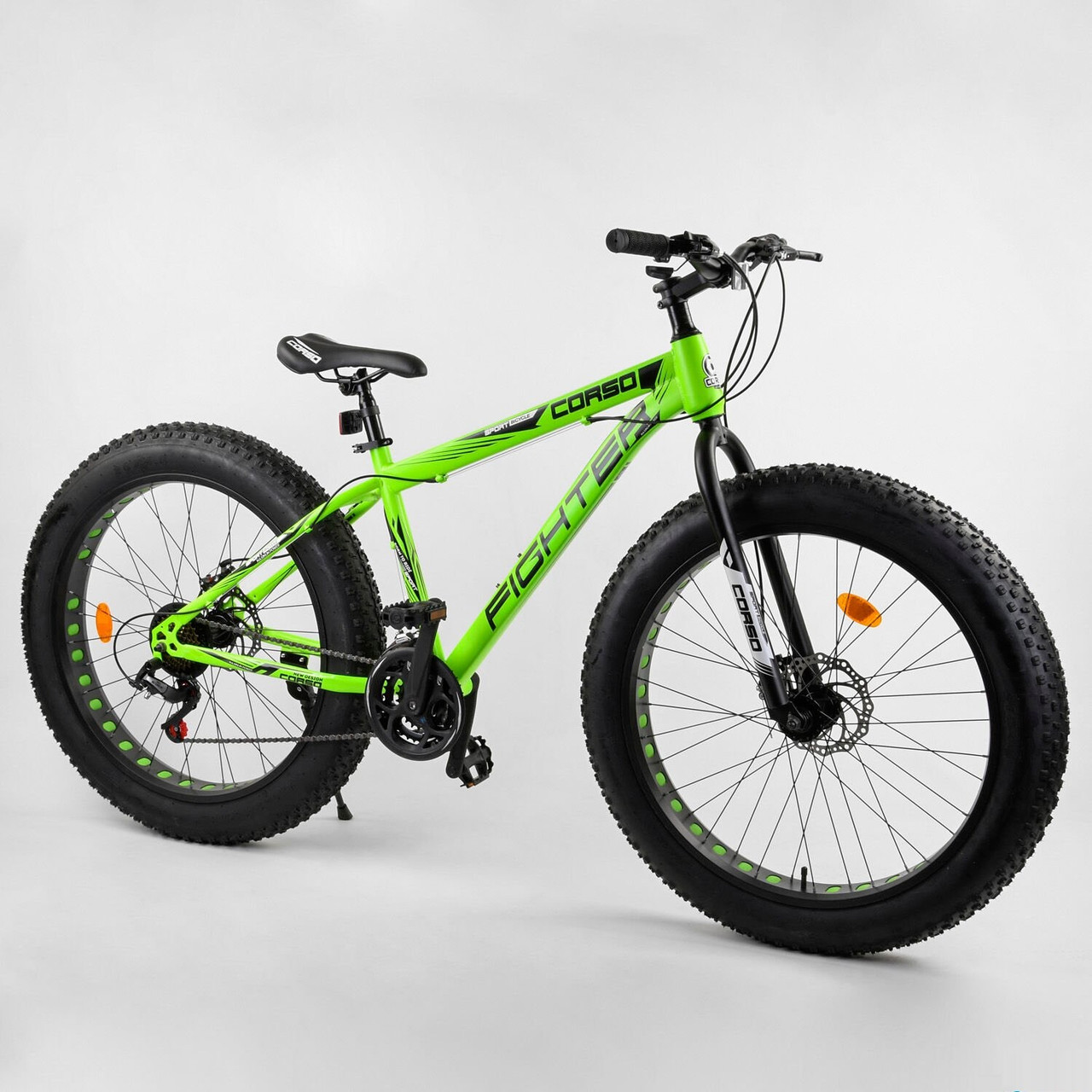 

Велосипед Спортивный 26" "CORSO" "Fighter" Light green