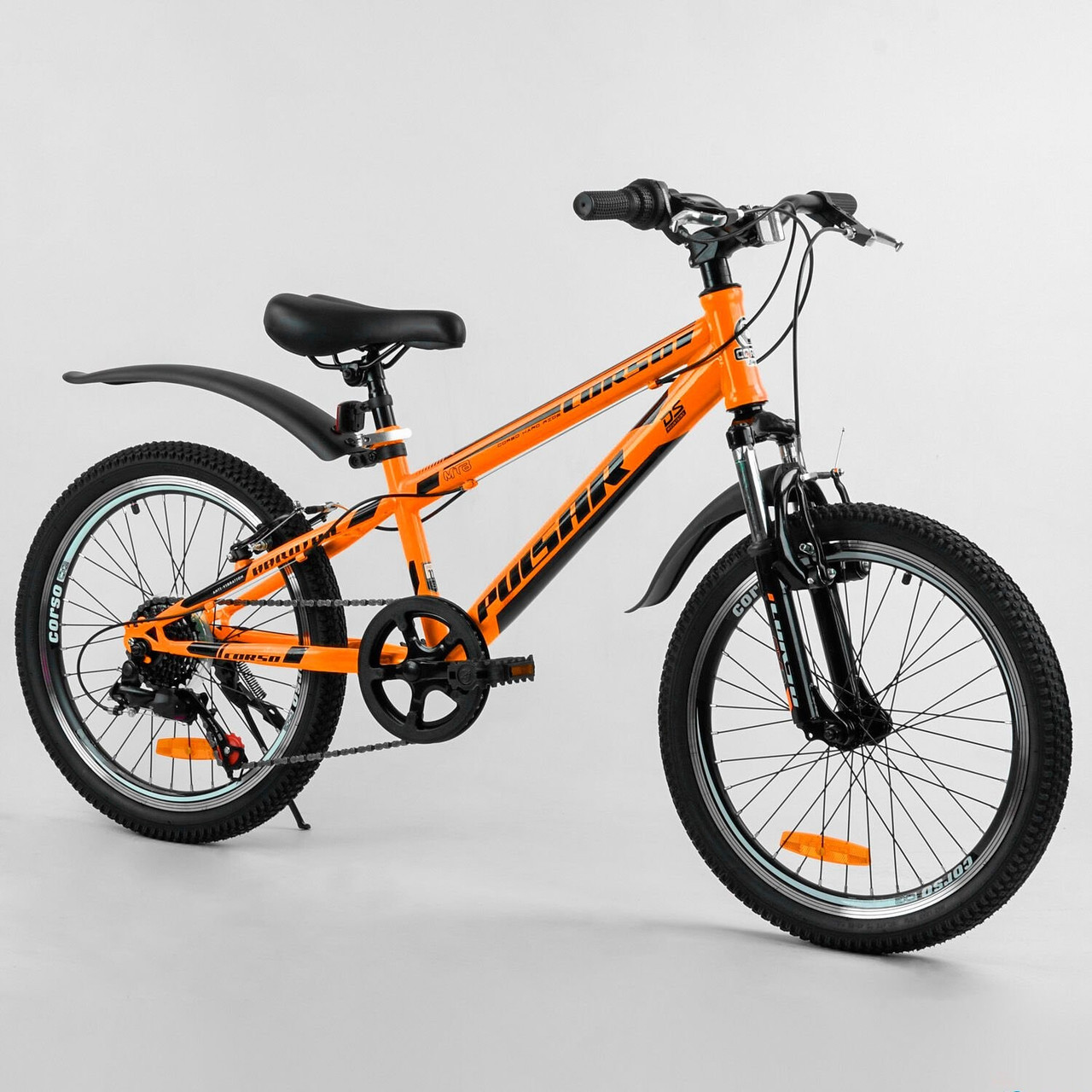 

Велосипед Спортивный 20" "CORSO" "Pulsar" Orange