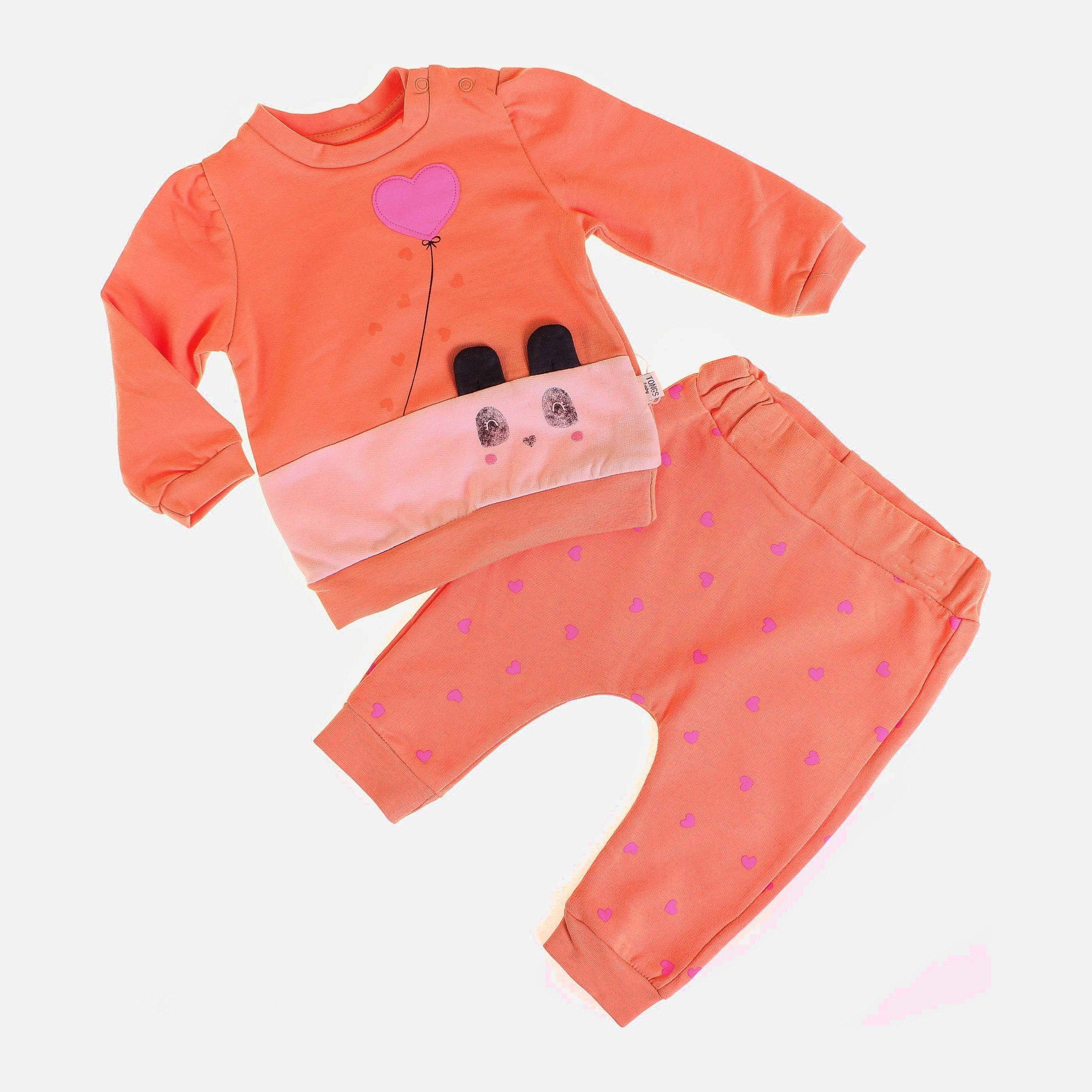 

Спортивный костюм Tongs Baby 2972 86 см Темно-Персиковый