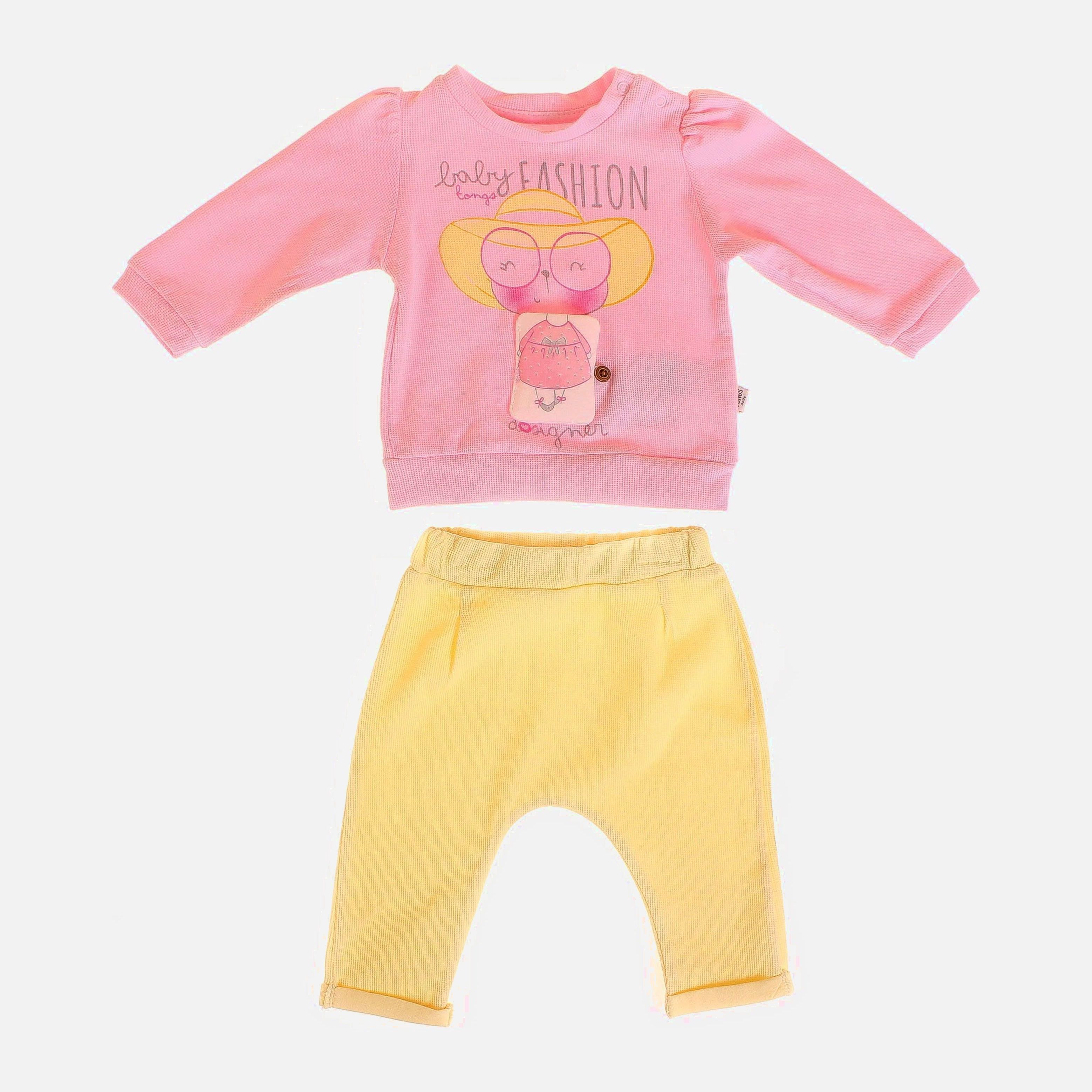 

Спортивный костюм Tongs Baby 2983 86 см Розовый/Желтый