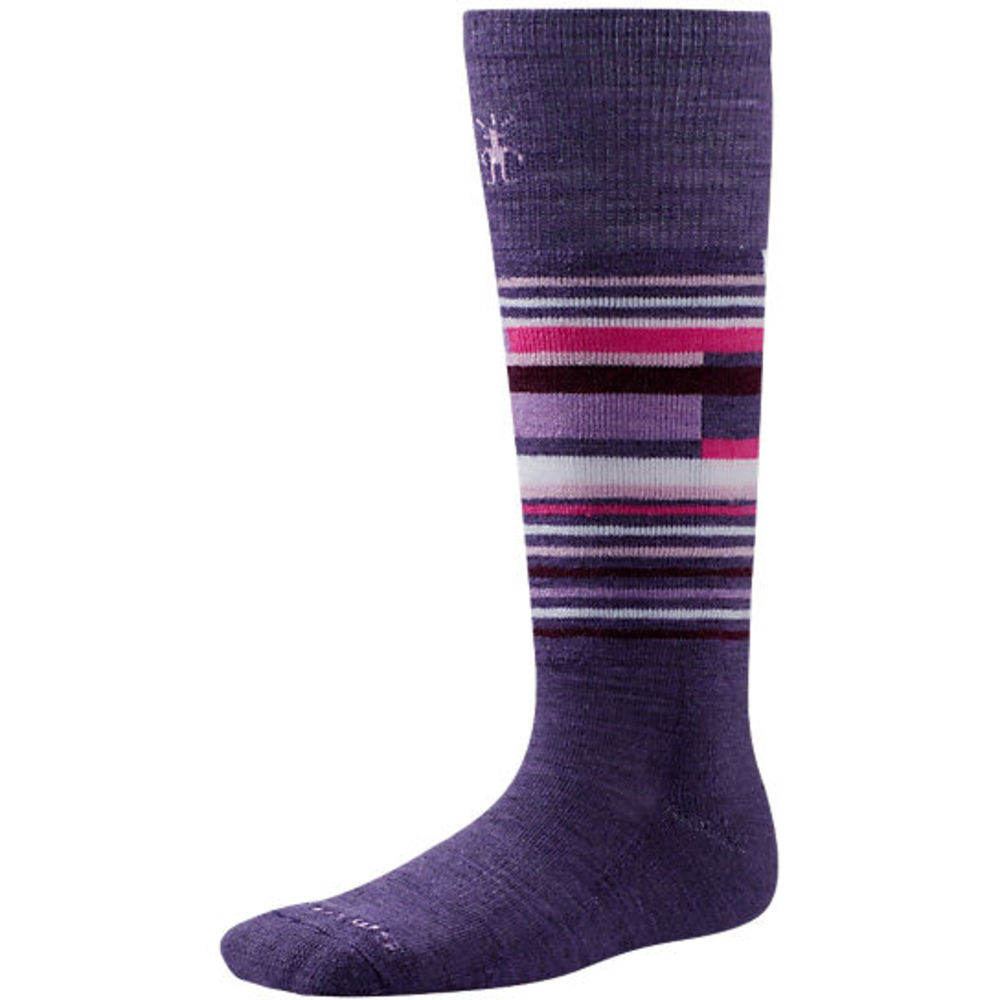 

Термошкарпетки дитячі Smartwool Kid's Wintersport Stripe (Desert Purple) XS (22-25) (SW SW198.284-XS