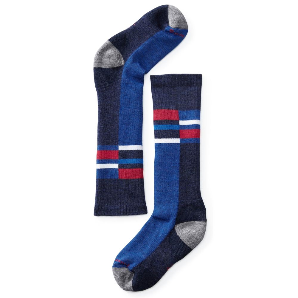 

Термошкарпетки дитячі Smartwool Kid's Wintersport Stripe (Navy) S (26-28) (SW 01345.410-S)