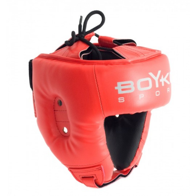 

Шлем боксерский с открытым верхом Boyko-Sport №1 красный M, код: bs6231232302-BK