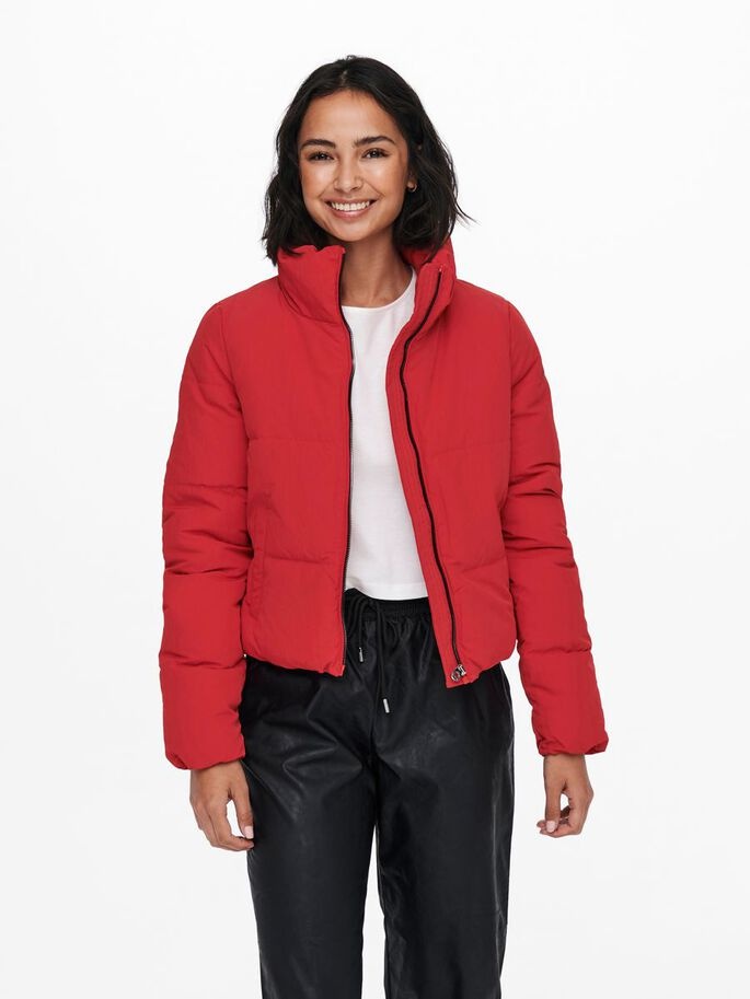 

Куртка ONLY ONLDOLLY SHORT PUFFER JACKET OTW NOOS  Красный 15205371-Mars Red, Куртка ONLY ONLDOLLY SHORT PUFFER JACKET OTW NOOS M Красный 15205371-Mars Red