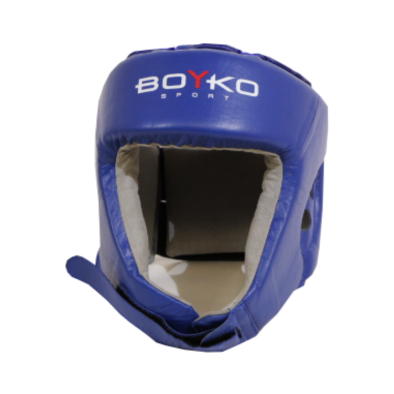 

Шлем боксерский с открытым верхом Boyko-Sport №1 синий L, код: bs6231232103-BK