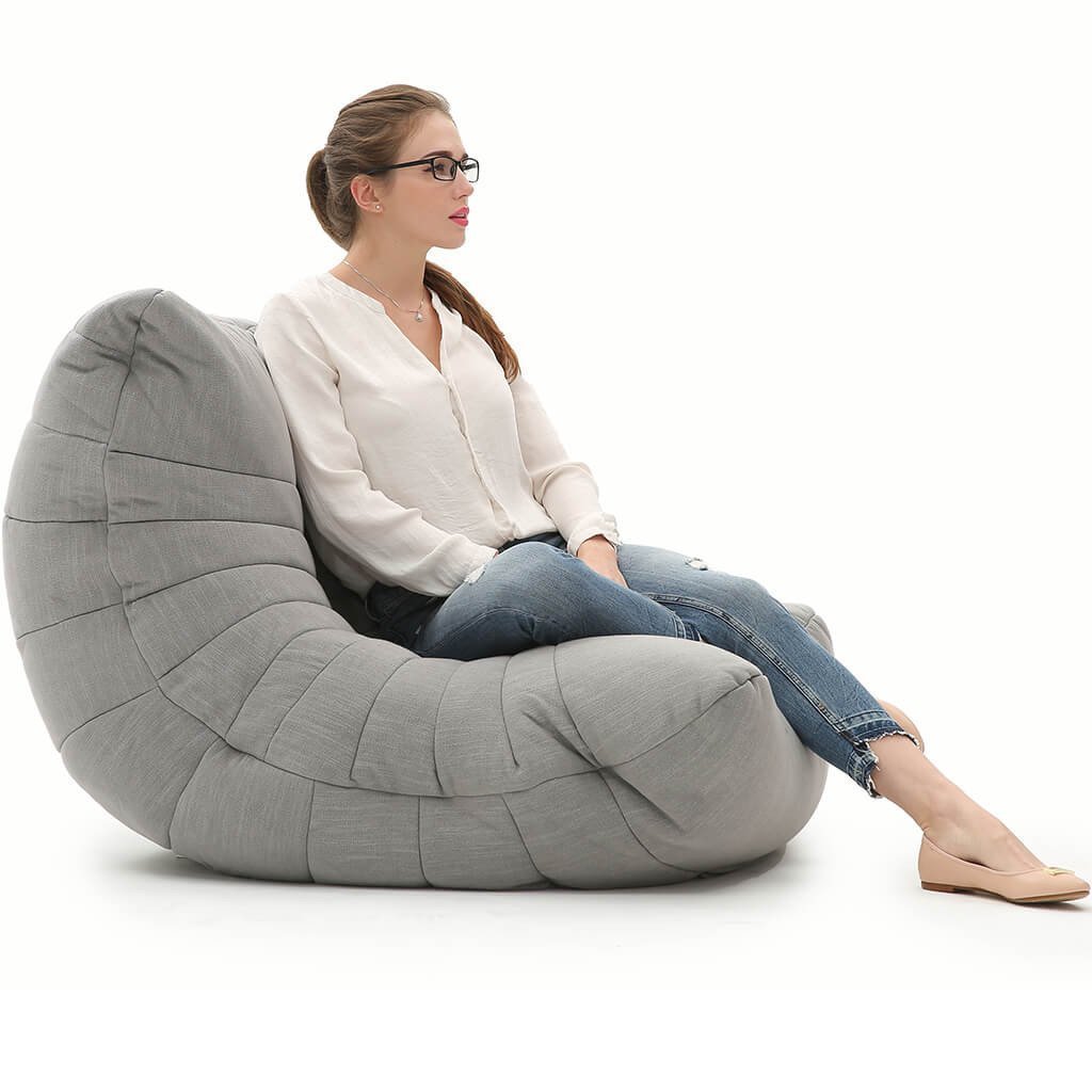 

Бескаркасное кресло Ambient Lounge Acoustic Sofa Keystone Grey (светло-серый)