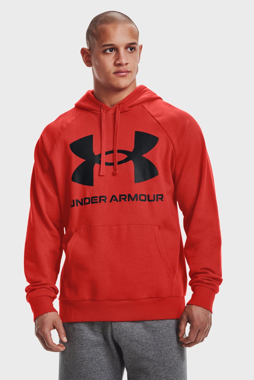 

Мужское красное худи UA Rival Fleece Big Logo HD Under Armour ; 1357093-839, Мужское красное худи UA Rival Fleece Big Logo HD Under Armour S;M 1357093-839