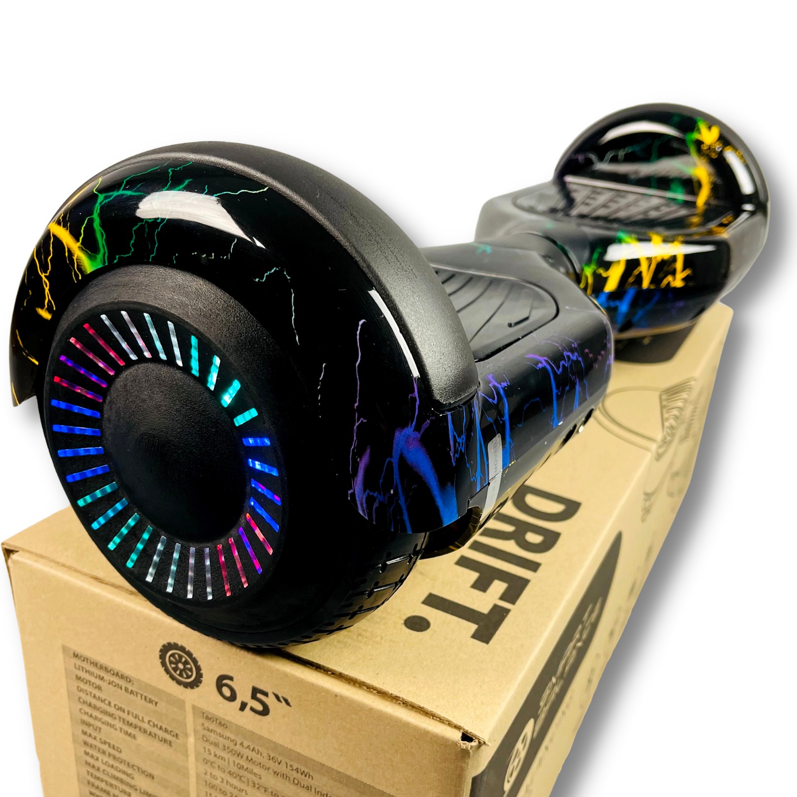 

Гироборд Smart Balance 6.5 inch Цветная молния