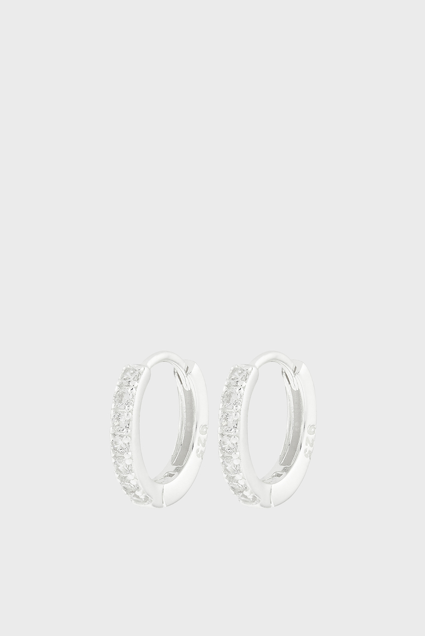 

Женские серебряные серьги ST PLAIN MINI HUGGIE Accessorize OS 981306