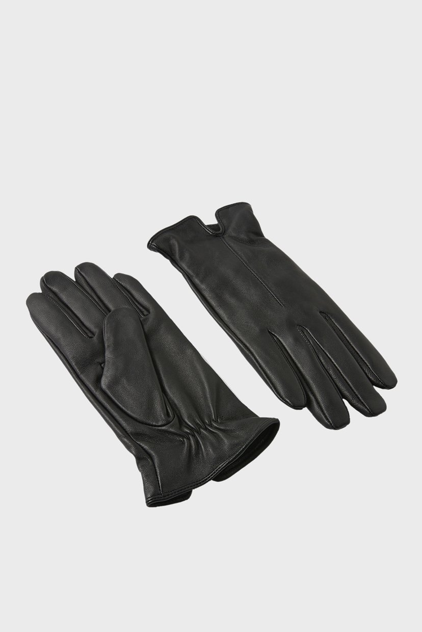 

Женские черные кожаные перчатки Luxe Leather Accessorize M/L 292028