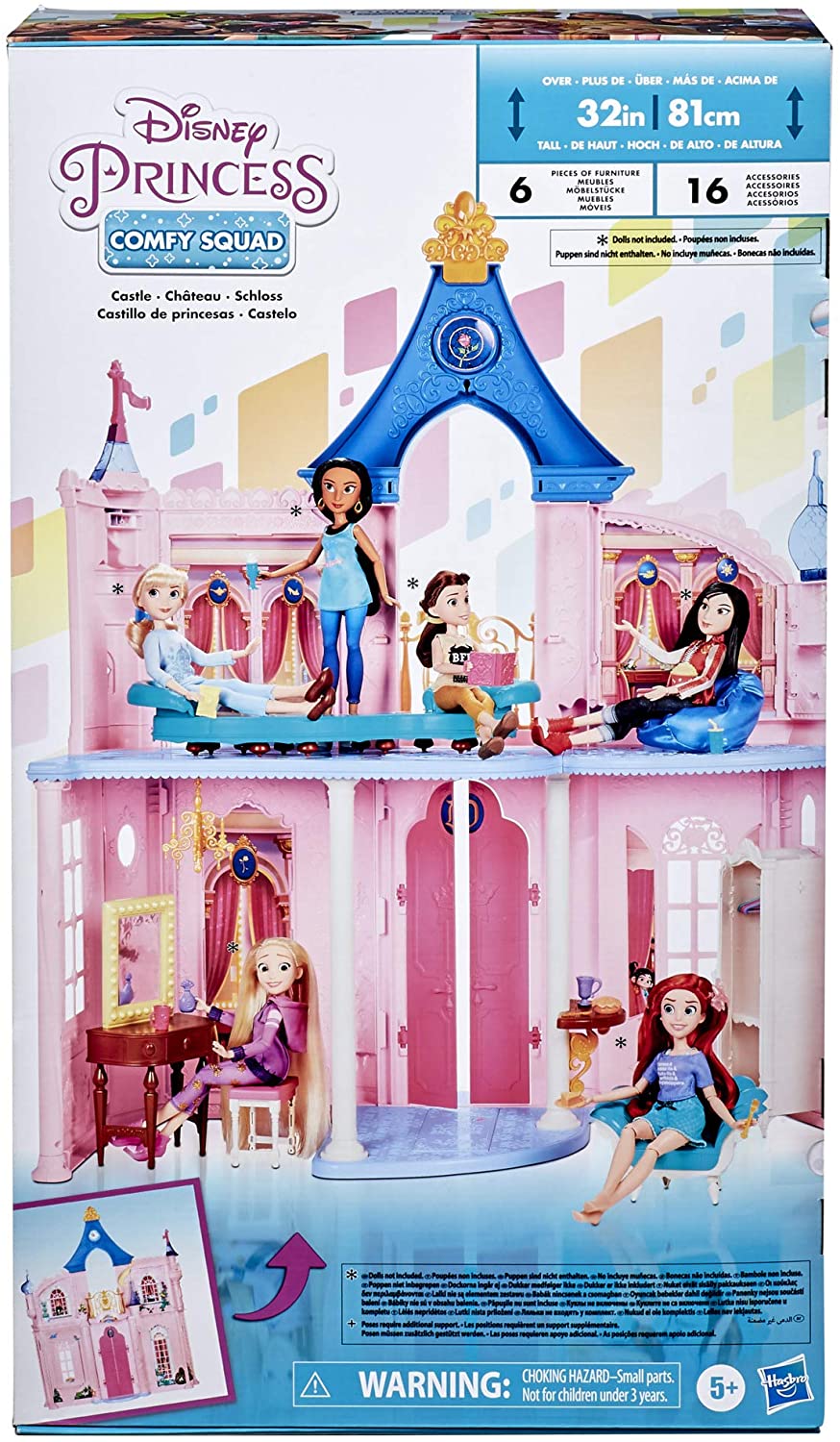

Набор Кукольный Замок для Принцес Disney Princess Fashion Doll Castle Hasbro F0996