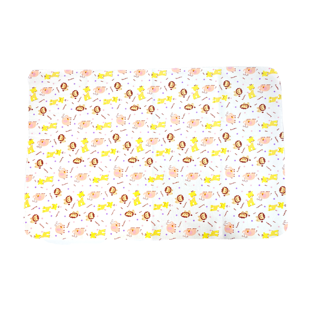 

Многоразовые пеленки для детей бамбуковые 50*75 Bambi PB22 (Сафари)