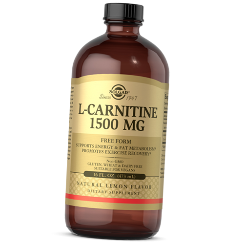 

Карнитин, L-Carnitine 1500, Solgar 473мл Лимон (02313005)