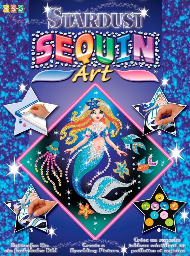 

Набор для творчества Sequin Art Stardust Mermaid 26х26 см (SA1013)