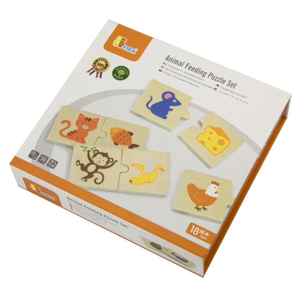 

Пазл Viga Toys Что едят животные (51607)