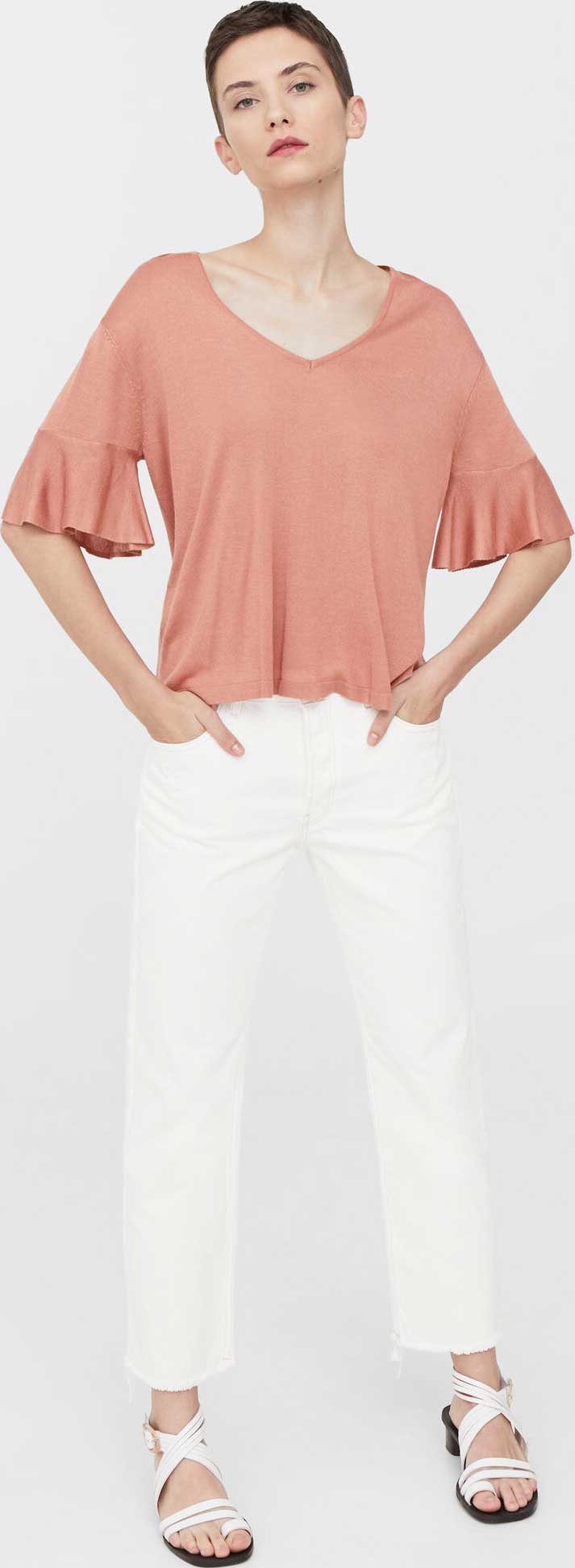 

Джемпер Mango 130HA268 M Коралловый