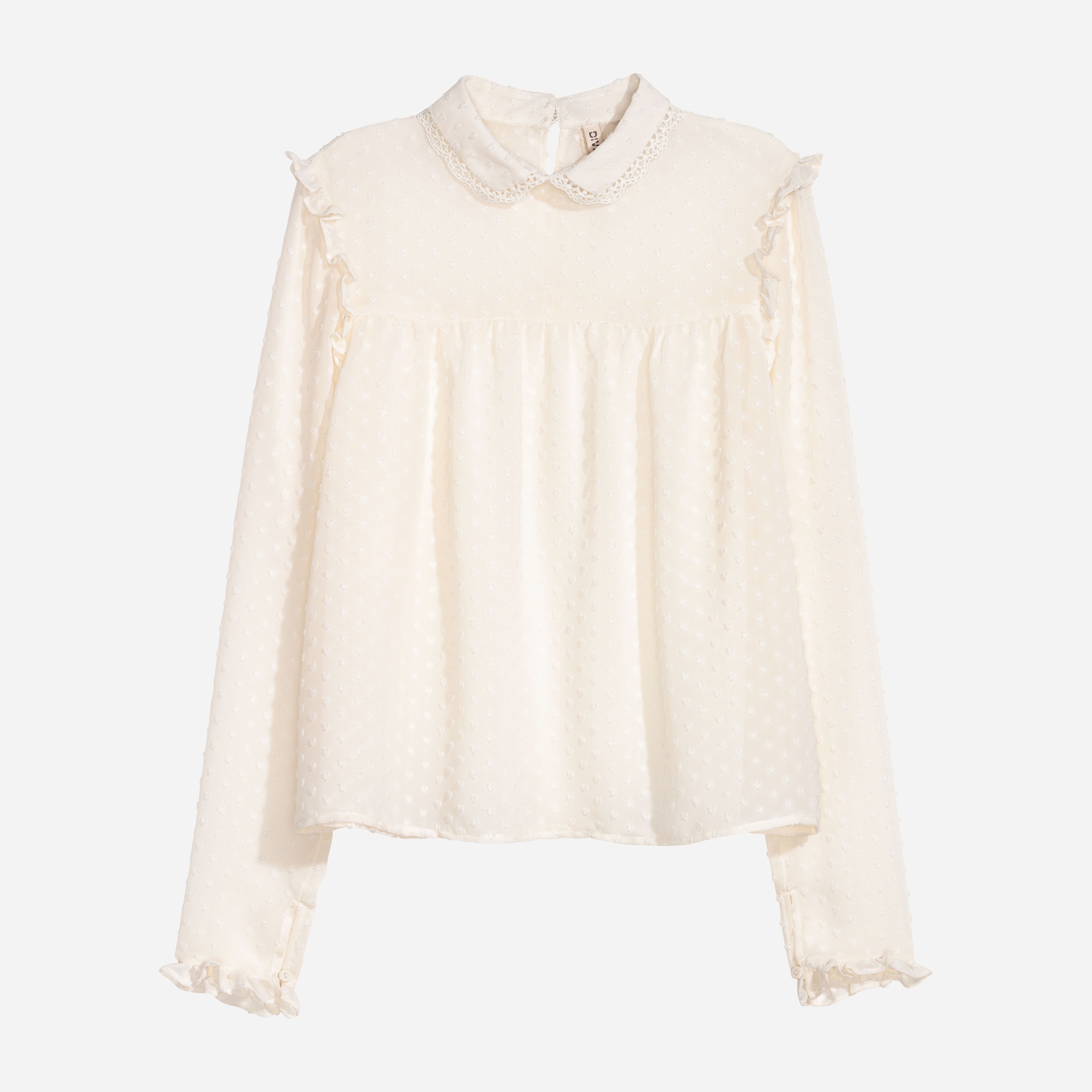 

Блузка H&M XAZ088308XSTD 44 Молочная