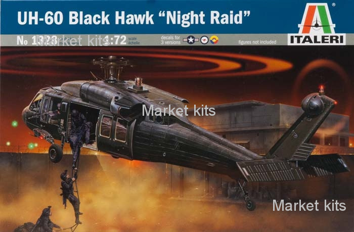 

Вертолет UH-60 Black Hawk "Night Raid" 1:72 ITALERI (IT1328)