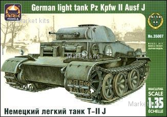 

Немецкий легкий танк Т-II J 1:35 ARK Models (ARK35007)