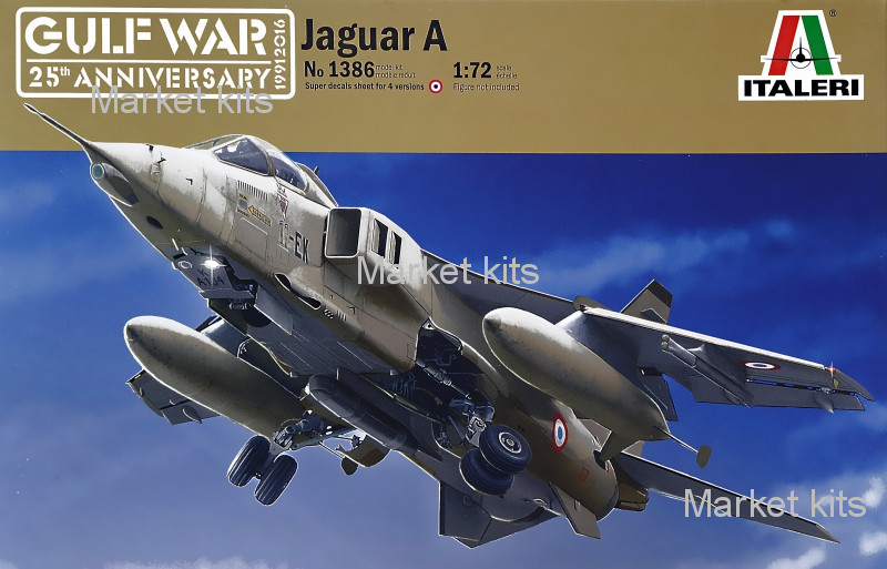 

Истребитель Jaguar A 1:72 ITALERI (IT1386)