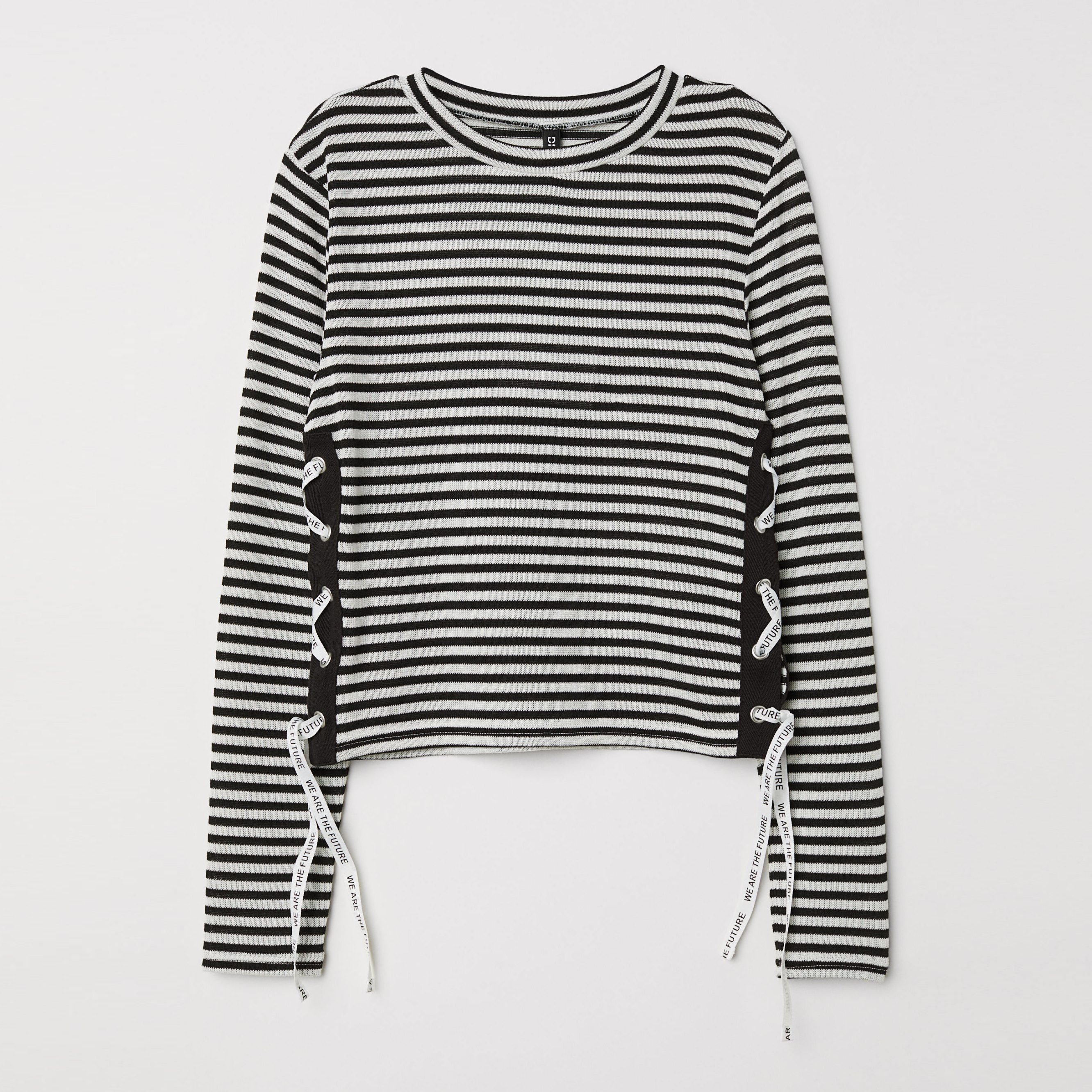 

Джемпер H&M XAZ099446BTFZ L Черный с белым