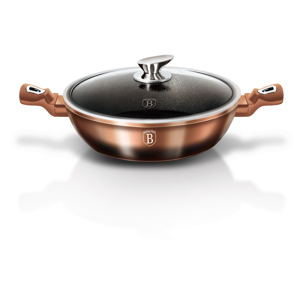 

Сотейник (ВH-1893) Berlinger Haus RoseGoldNoir Metallic 28 см