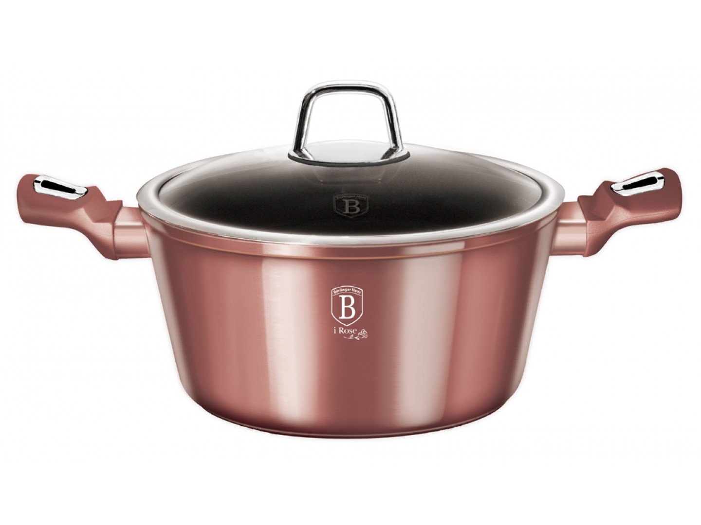 

Каструля (BH-6035) Berlinger Haus I-Rose Edition 4,1 л