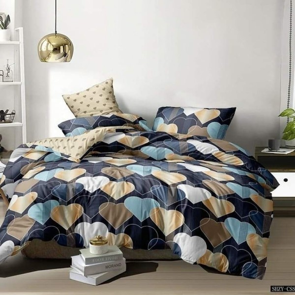 

Комплект постельного белья AV-favorit Бязь Люкс 150*220 Сердечки (b-01018)