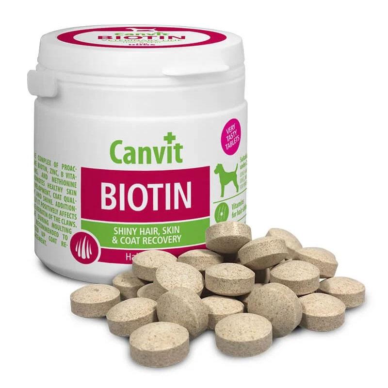 

Canvit Biotin для здоровья кожи и блестящей шерсти 230г