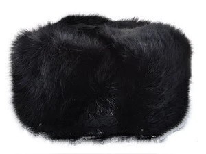 

Шапка з кролика чорного кольору 58 р