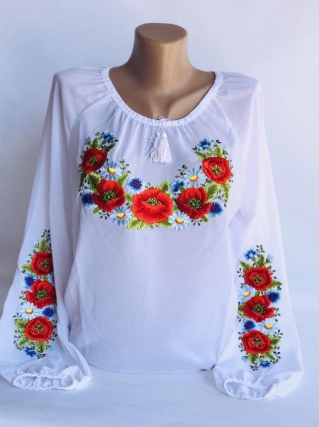 

Блуза Чарівні квіти, Блуза Чарівні квіти XL